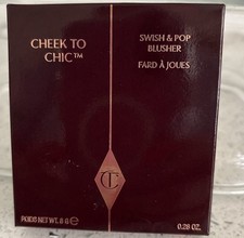 Charlotte Tilbury Cheek To Chic Swish & Pop Blusher WALK OF NO SHAME 0.28oz NIB