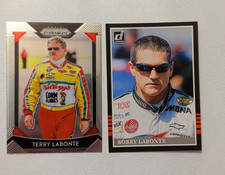 Panini Prizm & Donruss Racing Terry Labonte & Bobby Labonte NASCAR Cards Lot - 2