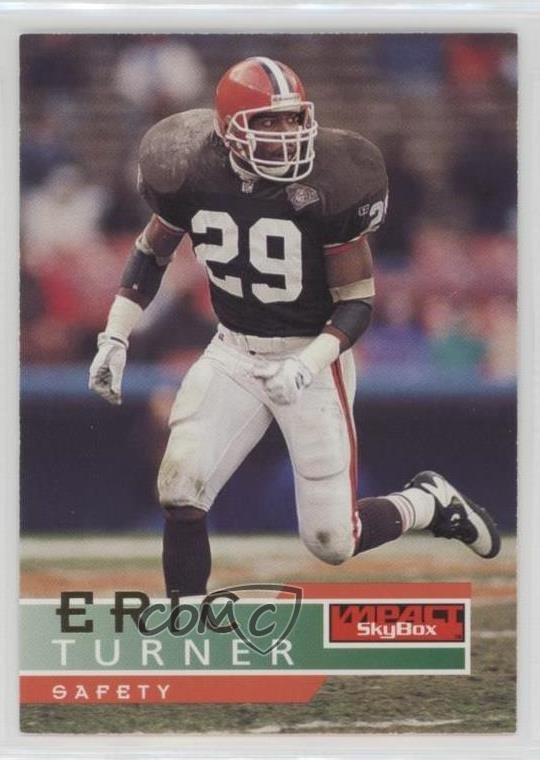 1995 Skybox Impact Eric Turner #33 0qr0