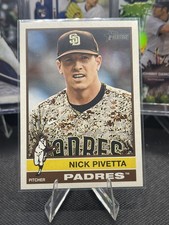 2025 Topps Heritage #722 Nick Pivetta Short Print