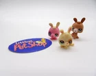 ~Hasbro~ Littlest Pet Shop LPS #3501, 3502, 3503 Mommy Bunny Picnic Babies