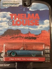 Greenlight Thelma & Louise  1966 Ford Thunderbird Green Chase Version 