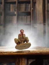 Figurine vintage Starlux ancienne, petite statuette de collection rétro occasion