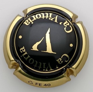 Italian capsule Signorie di Ca' Vittoria SDV 002 F Veneto sparkling wine capsules