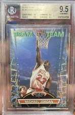 BGS 9.5 MICHAEL JORDAN 1992-93 Stadium Club BEAM TEAM Bulls GOAT TRUE GEM MINT