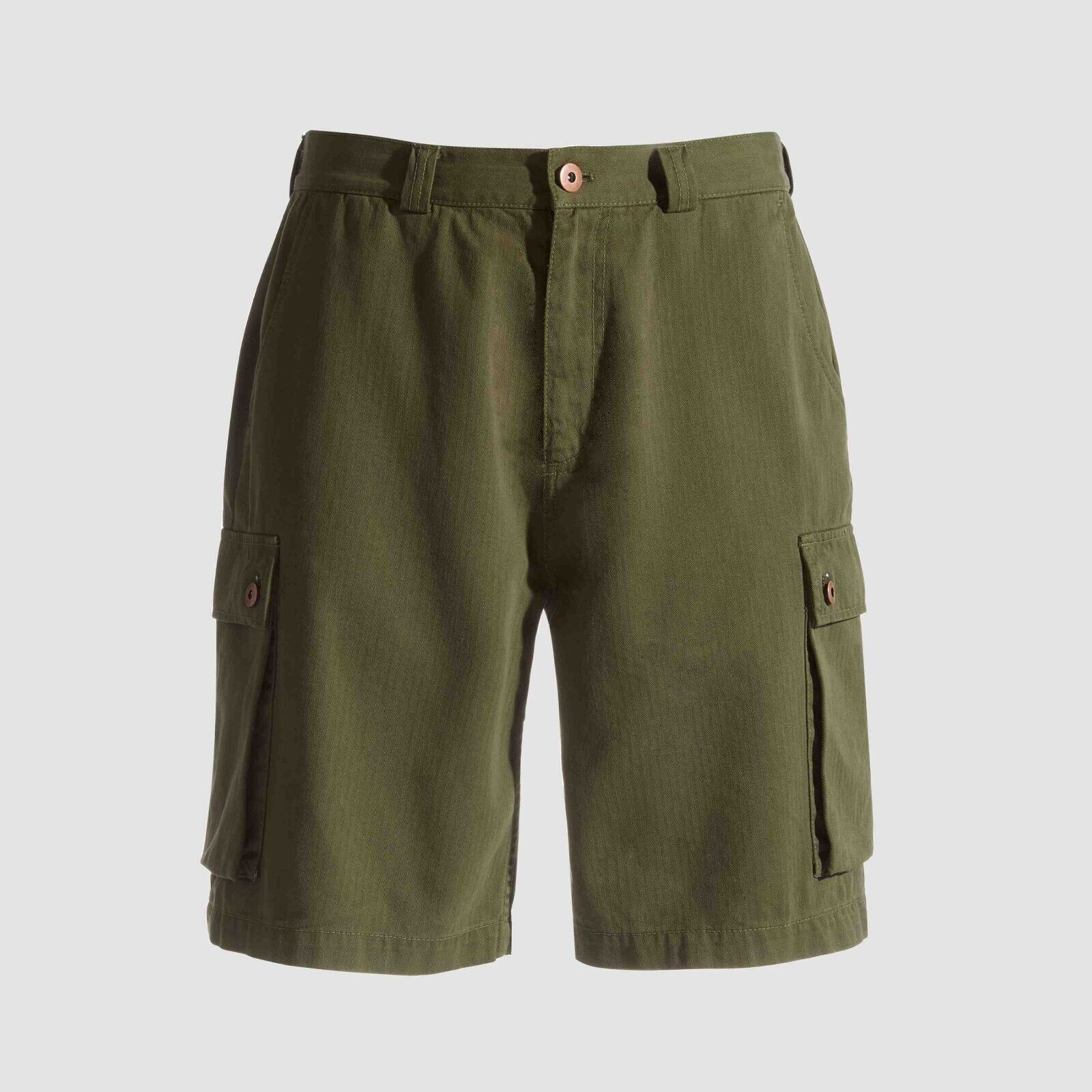 Мужские шорты-карго Ouigi Theodore от Sun Stone цвета зеленого плюща-Размер 34 5390₽