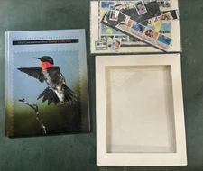 USPS 1992 Commemorative Stamp Collection Book Hardcover Item #8992 Sealed Stamps
