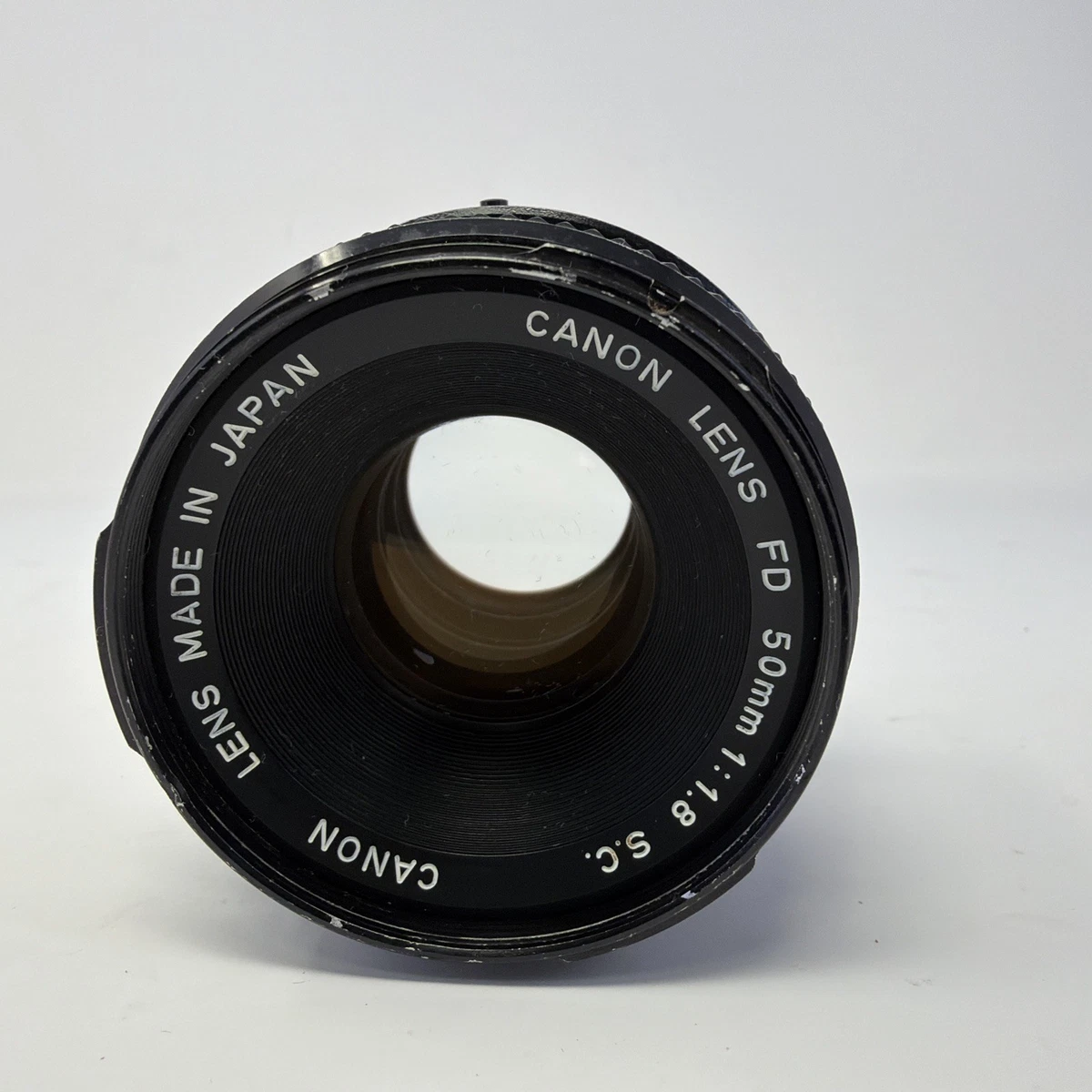 Very Good] Canon FD 50mm 1:1.8 SC Lens for AE-1, A-1, F-1 Manual Focus Vtg Lens