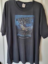Telluride Blues 12th Annual Festival '05 Rare T-shirt XL Al Green Black Crowes