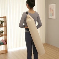 Thickened Canvas Yoga Mat Bag Carrier with Reinforced Stitching for Durability