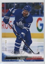 2022-23 Upper Deck Series 2 UD Exclusives /100 TJ Brodie #422