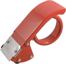 Red 2" Width Carton Box Sealing Tape Dispenser Gun Hand Held Packaging Parcel