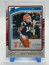 Casey Washington 2024 Donruss #392 (RC) - Atlanta Falcons