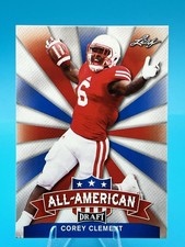 2017 Leaf Draft All-American Corey Clement Rookie Wisconsin Badgers #AA-05