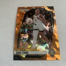 Dana Evans 2024 Panini Prizm WNBA Orange Cracked Ice Chicago Sky #72