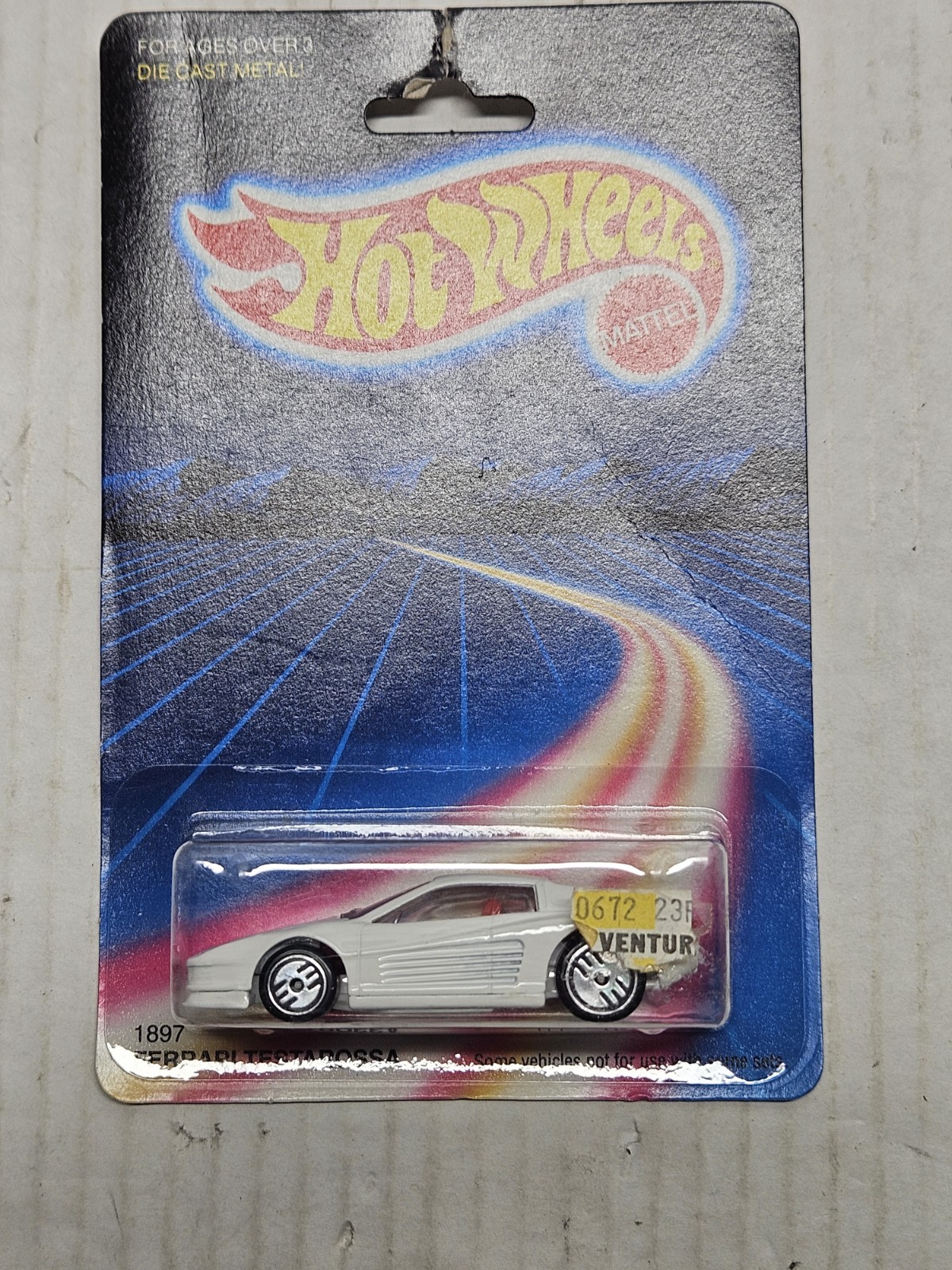 Hot Wheels Ferrari Testarossa 1984 1:55 1897