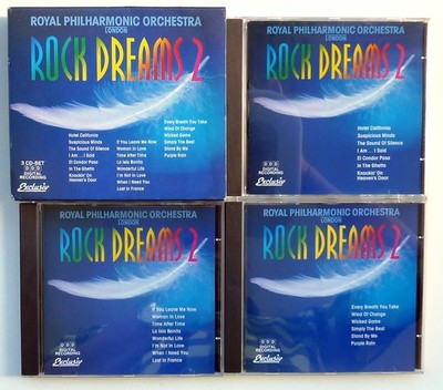 ROCK DREAMS 2 - CD 1, 2 + 3  Royal Philharmonic Orchestra / 36 Super Hits in DDD