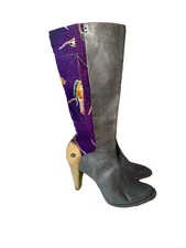 Boho Terra Plana Boho Leather Western Boots size 9.5