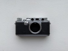 Leica IIIf red dial Vintage Rangefinder Camera Body Black Silver
