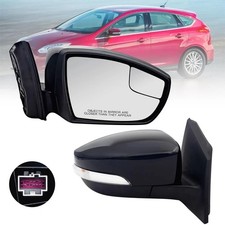 Passenger Side Mirror Compatible With Ford Focus 2015-2018 With Turn Signal Ligh