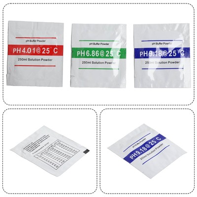 Packungen standardisierter Puffer für präzise pH-Messung hier erhältlich