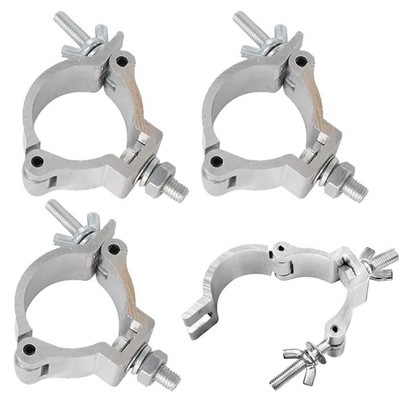 4 Stück Truss Clamp 4851 mm Bühnenlicht Klemmen Haken aus Aluminiumlegierung ...