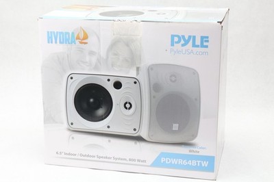 Pyle Waterproof & Bluetooth 6.5'' Indoor /Outdoor Speaker System White PDWR64BTW