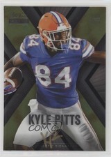 2021 Wild Card MATTE X-Plode Black - Yellow X 1/10 Kyle Pitts #MXP-5 Auto h3a