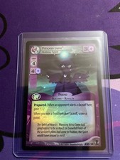 My Little Pony CCG Princess Luna Holiday Spirit Super Rare MLP CCG #35 SR