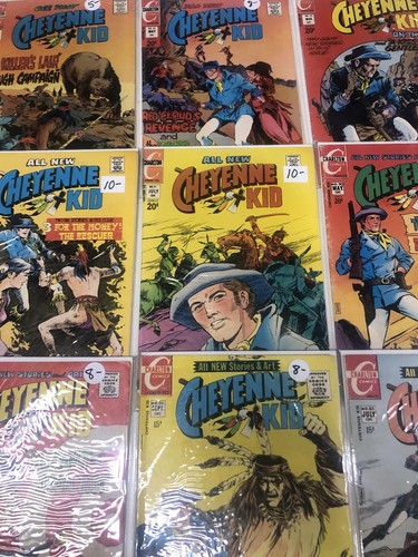 Cheyenne Kid (1973) Set • Bronze Age • Charlton Comics • Happy Valley - Bild 4 von 12