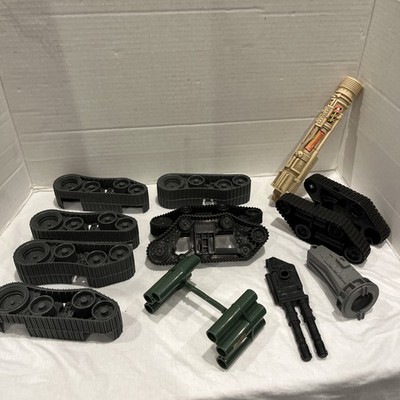 gi joe Vtg Vehicle Parts Lot Cobra Maggot, Joe Triple T, And More Parts