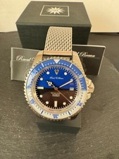 Raoul U. Braun Taucheruhr "Megalodon' 300M Automatik Uhr Miyota Werk 30ATM