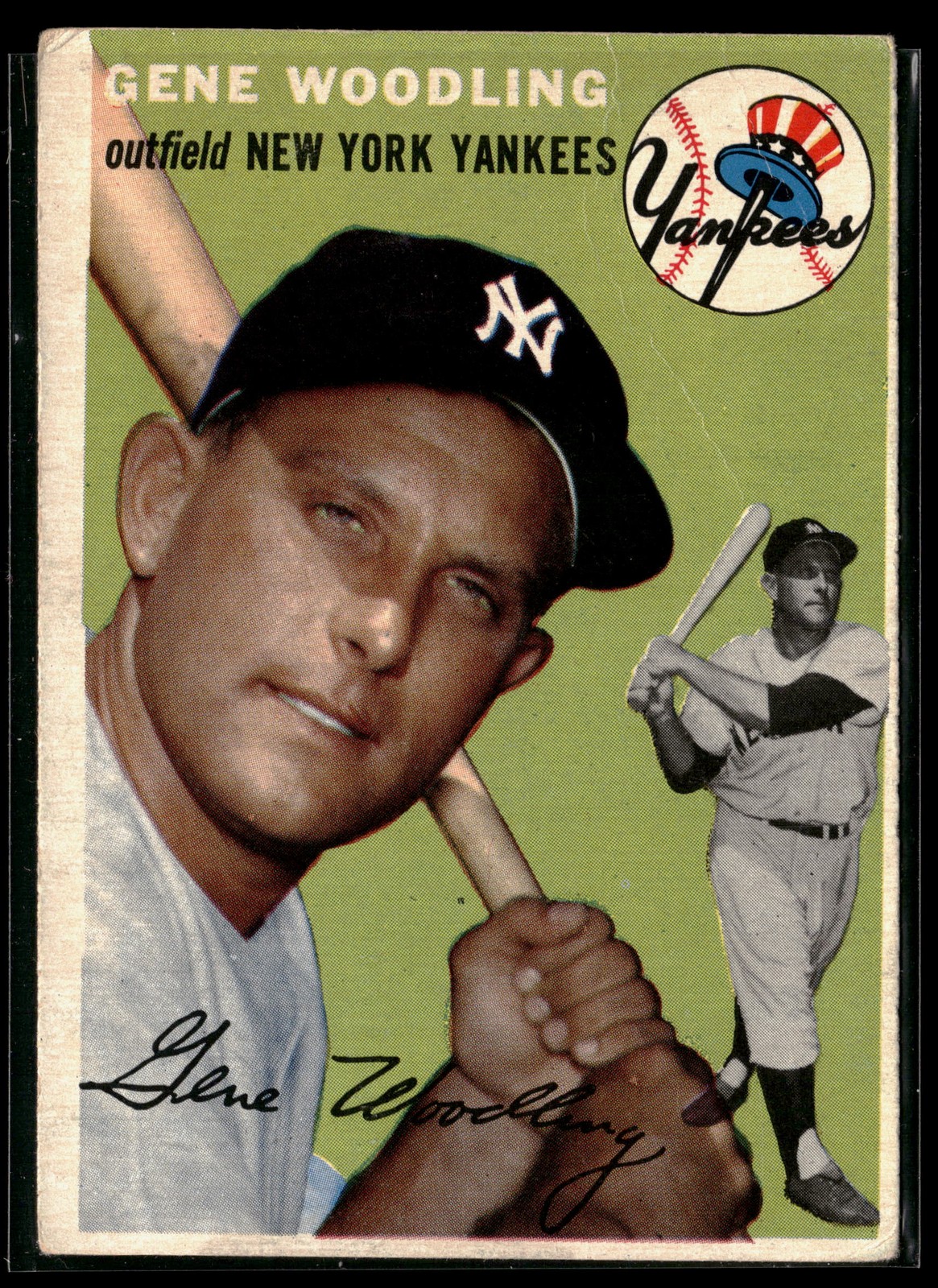 Gene Woodling 1954 Topps #101 New York Yankees