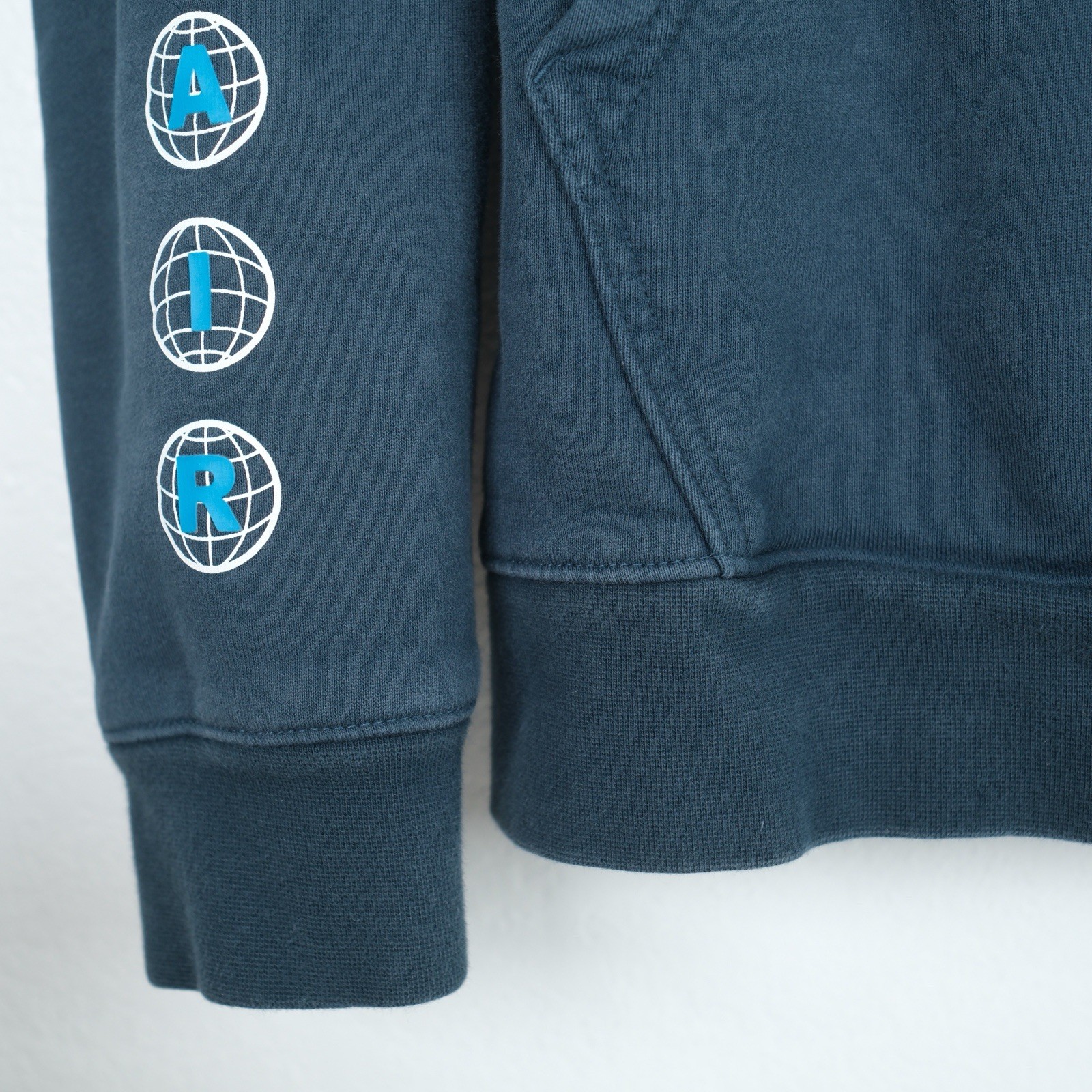 Nike Air Jordan Essentials Mountainside Size Large Navy Hoodie Jumpman