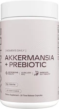 Women’s Daily Akkermansia + Prebiotic Inulin 10 Billion AFU Supports Gut Lining