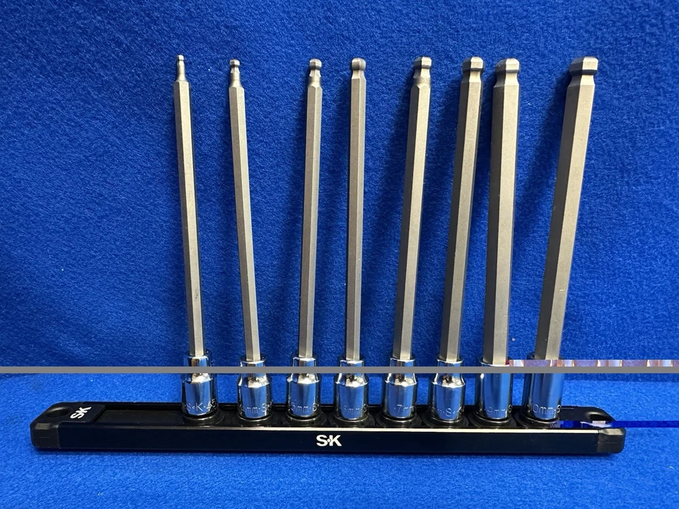 SK Professional 19748 3/8" Drive 8-Piece Socket Bit Set - Image 2 of 2