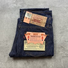 Vintage 90s Deadstock Levi’s 501xx Shrink To Fit W28 L34 Made In Usa