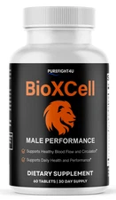 BioXCell Tablets Support Male Performance Supplement - 60 Tablets