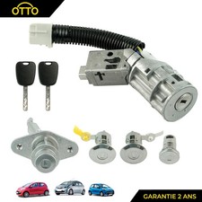 Set Komplett Schloss Zylinder Zündschloss Schloß Lenkung Stick für C1 107 Aygo