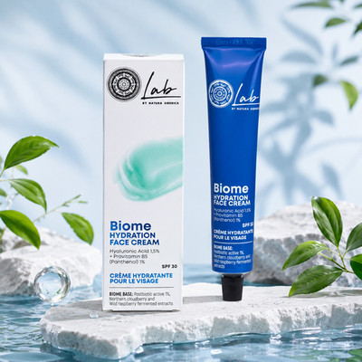 Natura Siberica Lab Biome Hydration Face Cream SPF30 50ml Day Moisturizer