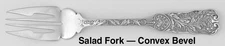 Gorham Silver St. Cloud  Salad Fork 184582