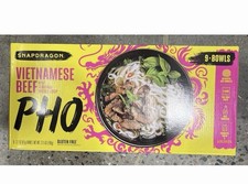 Snapdragon Vietnamese Pho Bowls, Beef Flavored Noodle Soup, 3.1 oz, 9-count