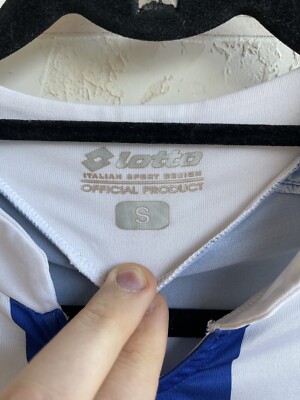 Lotto Real Deportivo La Coruna Football Jersey Shirt Size S | eBay