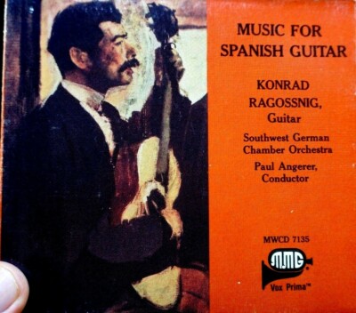 Music For Spanish Guitar - Konrad Ragossnig  - CD, VG