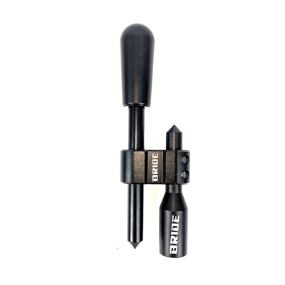 H TYPE Black Bride Gear Shift Knob Extender Adjustable Extension Shifter Lever