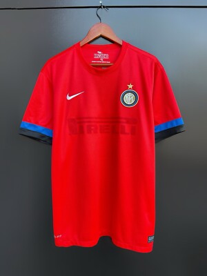 INTER MILAN 2012 2013 AWAY FOOTBALL SHIRT SOCCER JERSEY NIKE