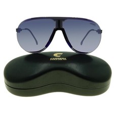 Carrera SUPERCHAMPION D51 XT Sunglasses Matte Black/Blue Mirror Special Edition