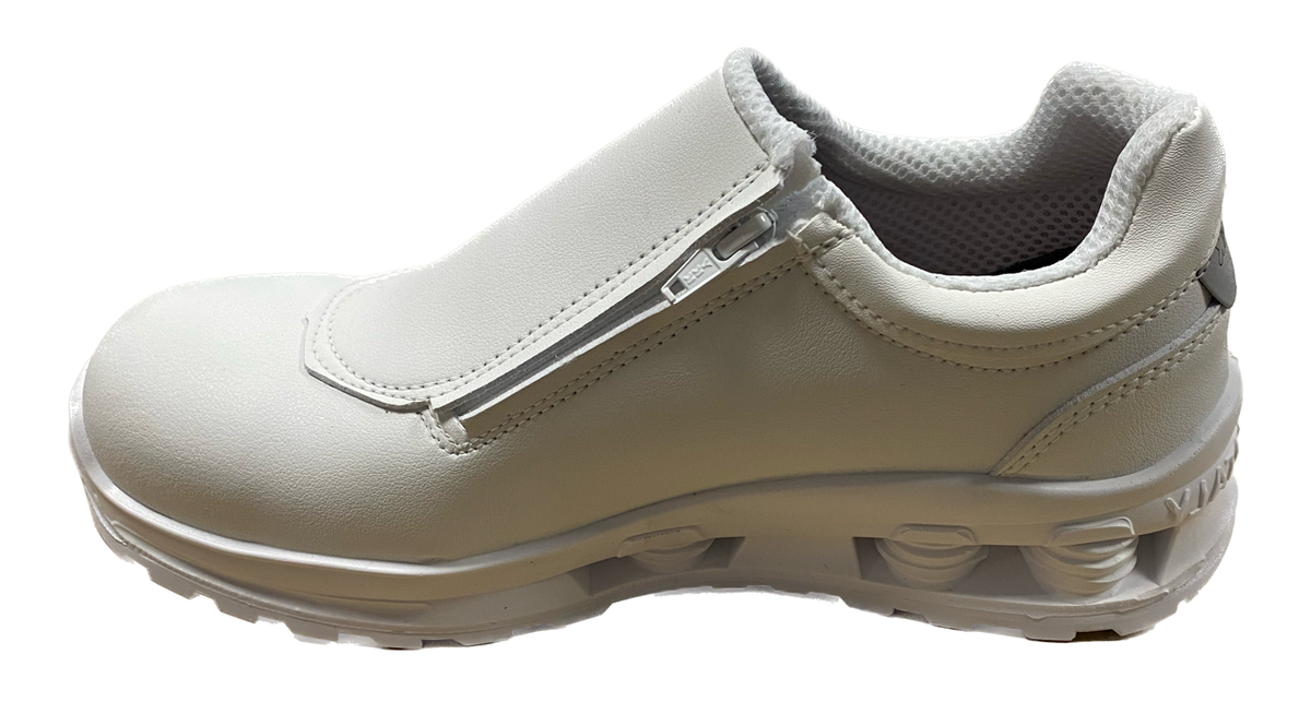 Scarpe Antinfortunistiche Lewer Chef S2 SRC - Bianche, Taglia 41, Con Puntale In Acciaio, Microfibra Idrorepellente E Suola In PU