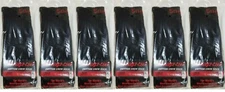 6 PAIRS Snap-On Crew Socks Men's BLACK X-LARGE *FREE SHIPPING* MADE IN USA *NEW*