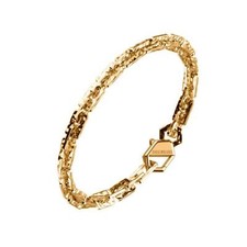 Bracciale Unisex BIKKEMBERGS HAB05GG in Acciaio PVD Oro con Diamante 0.01 ct